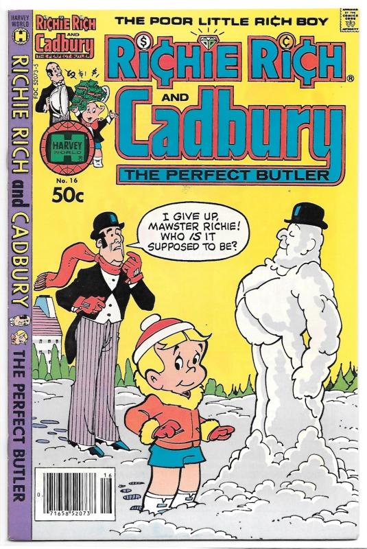 Richie Rich & Cadbury #16 (Feb 1981, Harvey) - Very Fine/Near Mint