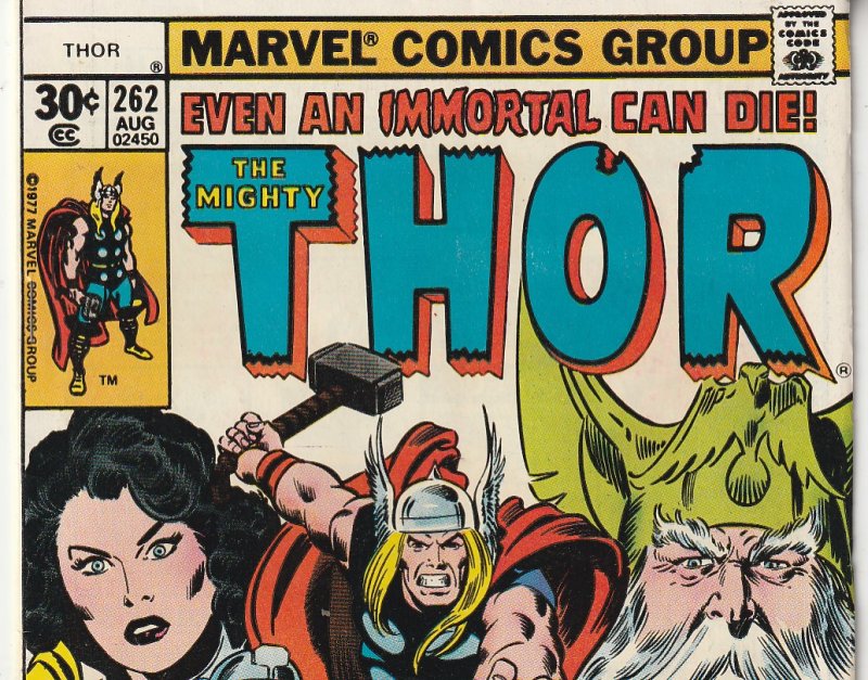 Thor(vol. 1)# 262  The Death of Odin ?