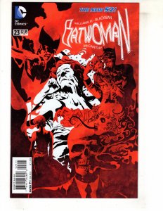 Batwoman #23 J. H. Williams III Black, White, Red Cover