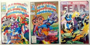 Captain America Lot 3 #412, 413, Ghost Rider Fear 1 1993 Marvel Comics