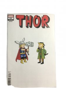 THOR #33 JEFFREY BROWN VAR  MARVEL  COMICS  STOCK  IMG 2023