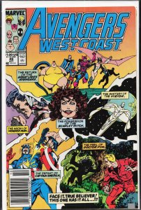 Avengers West Coast #49 (1989) West Coast Avengers / Avengers West Coast