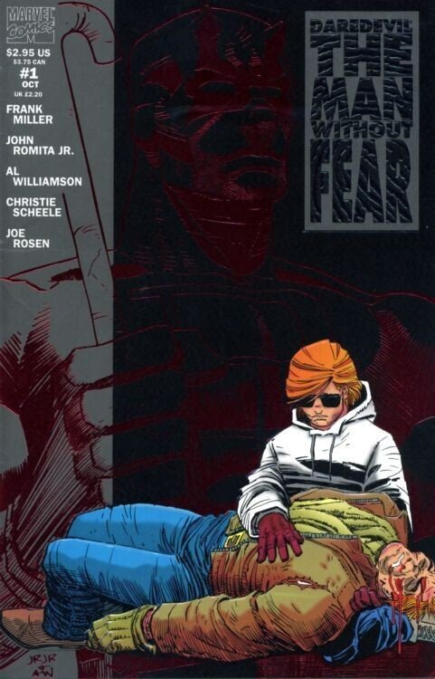 Daredevil: the Man Without Fear #1-5 COMPLETE RUN (Marvel Comics 1993)