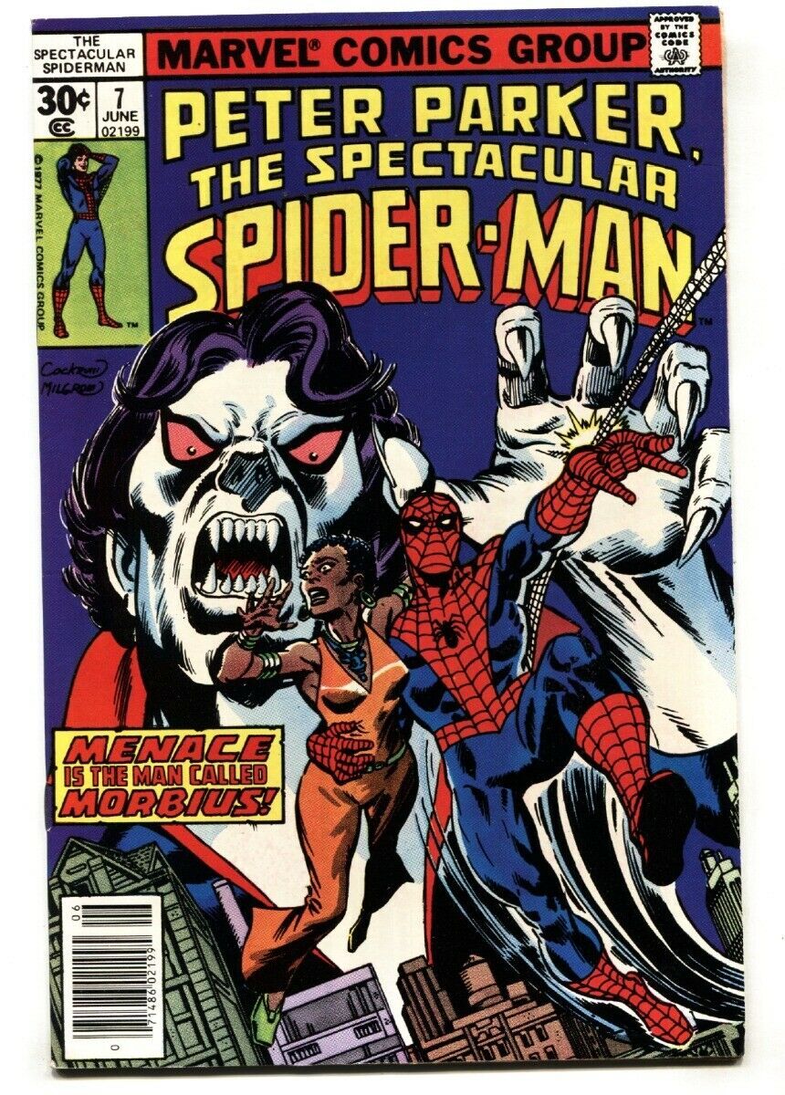 SPECTACULAR SPIDER-MAN #7 Morbius issue-comic book Marvel | Comic Books -  Bronze Age, Marvel, Spider-Man, Superhero / HipComic