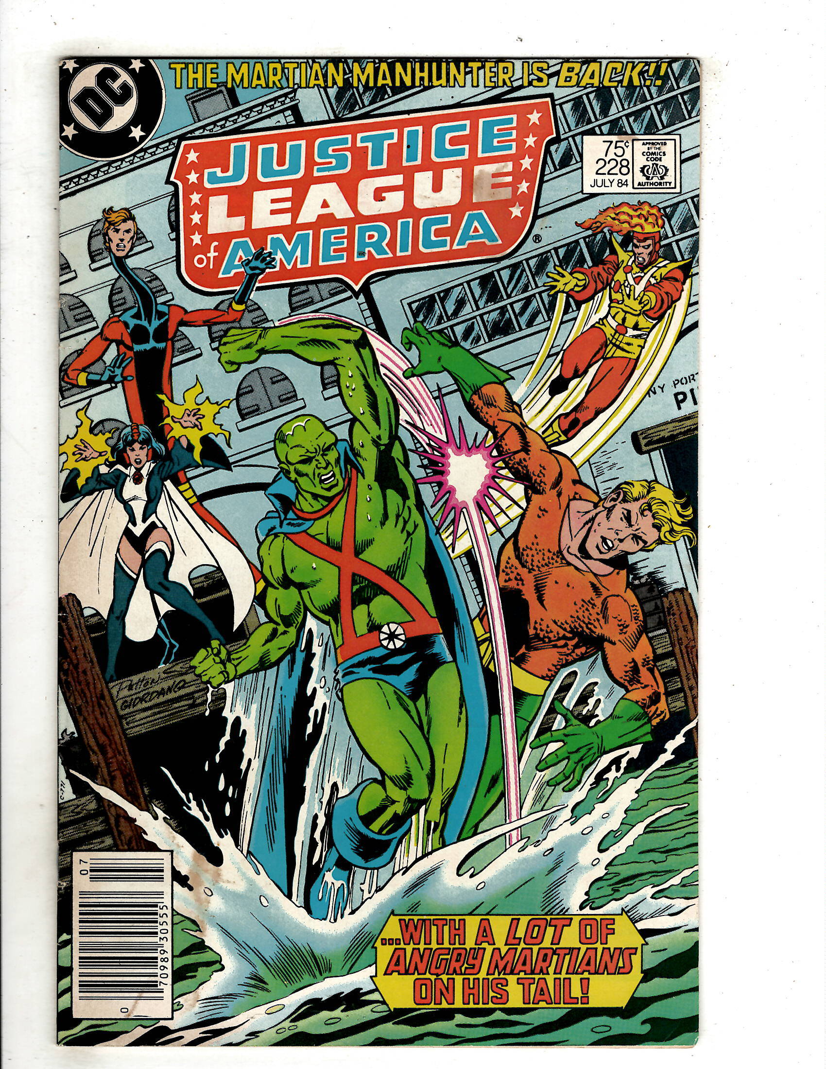 Justice League Of America 228 1984 Yy8 Comic Books Copper Age Dc Comics Justice League 