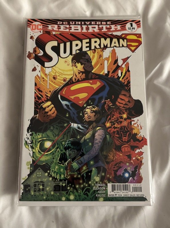 SUPERMAN (2016 DC Rebirth) #1 NM 1st Print Batman Wonder Woman Supergirl Flash