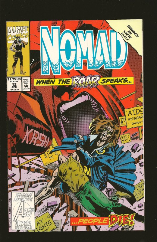 Marvel Comics Nomad #12 April (1993)