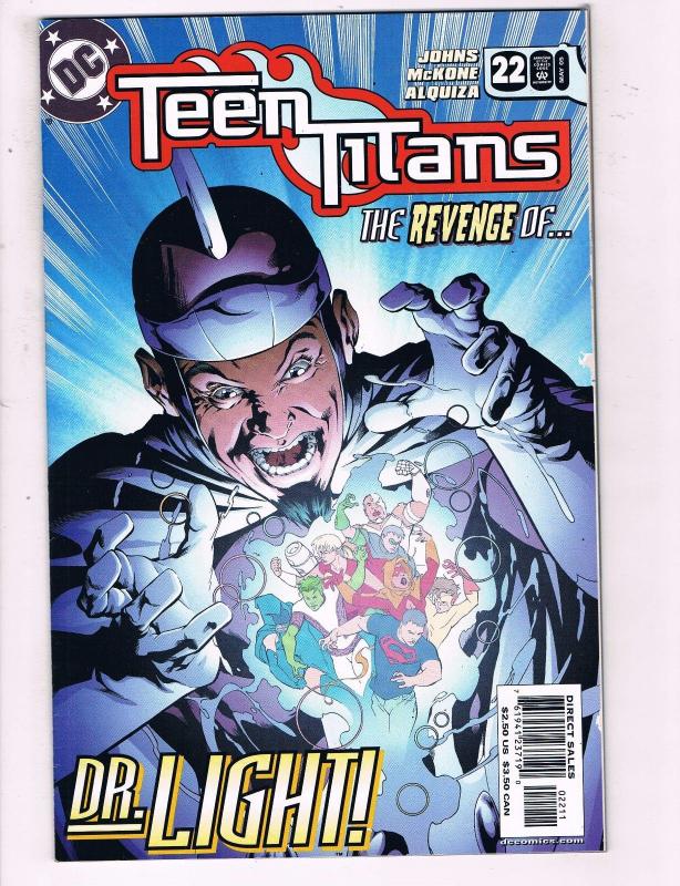 Teen Titans #22 VF DC Comics Comic Book Johns 2005 DE14