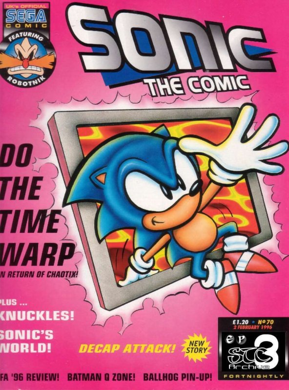 What do you think of the Fleetway Sonic the Comic? : r