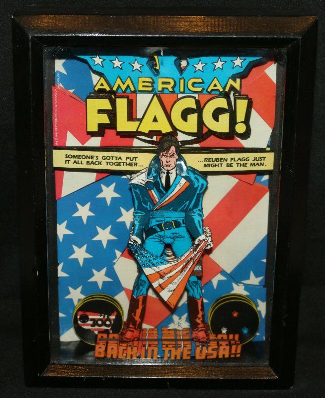 American Flagg! Back in the USA - Howard Chaykin 3D Comic - 1993