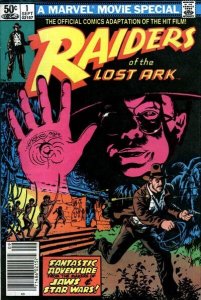 Raiders of the Lost Ark #1 Marvel Comics Newsstand 09/81 (VGFN 5.0/Stock Pic)