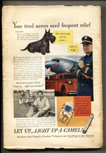 SHADOW 1938 Dec 1 -SHADOW OVER ALCATRAZ-RARE PULP MAGAZINE G