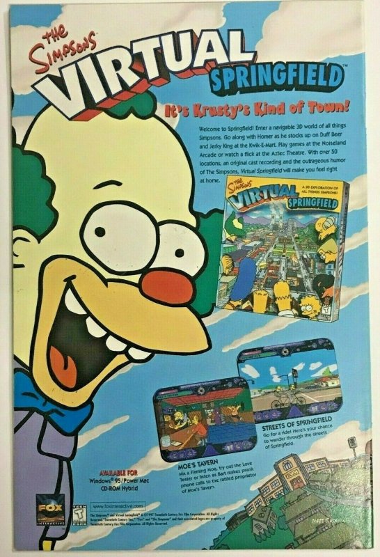 BART SIMPSON'S TREEHOUSE OF HORROR#3 VF/NM 1997 BONGO COMICS
