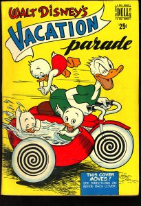 Walt Disney's Vacation Parade #1 (1950) Puzzles filled in