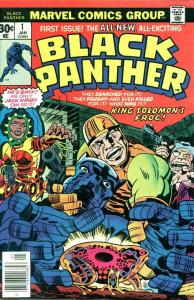 Black Panther #1 FN ; Marvel | January 1977 Jack Kirby