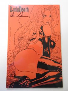 Lady Death: Merciless Onslaught Mega Incentive (2017) NM- Cond! Signed W/ COA!