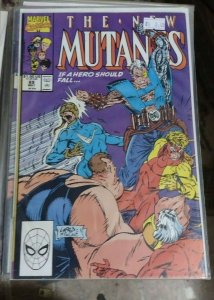 NEW MUTANTS  # 89 1990 marvel  LIEFELD mcfarlane cable rusty skid morlocks