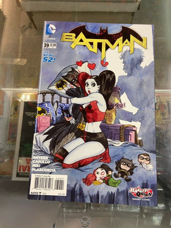 Batman 39 NM Harley Quinn Variant New 52