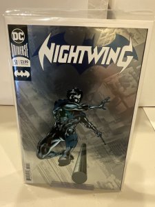 Nightwing #51  Mike Perkins Foil Cover!  2018  9.0 (our highest grade)