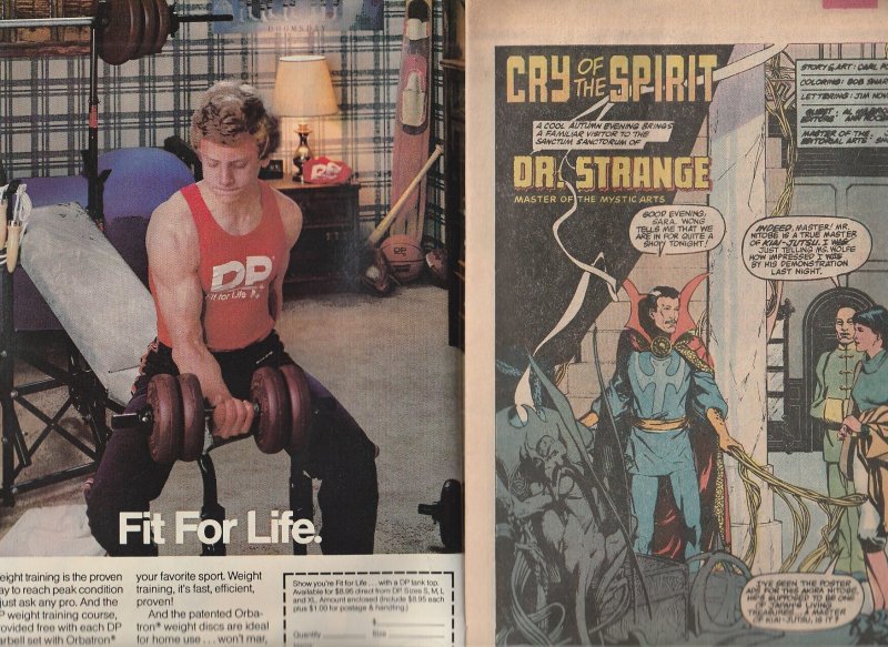 Doctor Strange(vol. 2) # 63  A Sorcerer Goes Punisher !