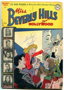 MISS BEVERLY HILLS OF HOLLYWOOD #8 1950-RONALD REAGAN-DONNA REED-very good  VG- 