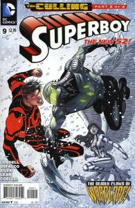 Superboy (5th Series) #9 VF/NM ; DC | New 52 Scott Lobdell Culling Warblade