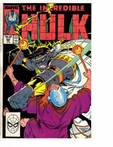 7 Incredible Hulk Marvel Comic Books # 347 348 349 350 351 352 353 Thor TW54