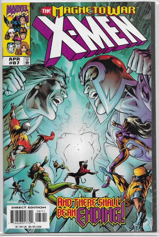 X-Men (vol. 2, 1991) # 87 VF/NM (Magneto War) Davis/Nicieza