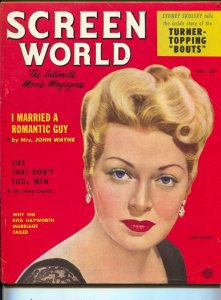 Screen World-Lana Turner-Bette Davis-Tony Curtis-Rita Hayworth-NOv-1951