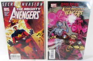 Mighty Avengers Lot of 2 #19, 21 (2008) Marvel 9.2 NM- Scarlet Witch Comics