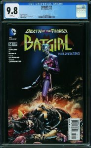 Batgirl #14 (2013) CGC 9.8 NM/MT