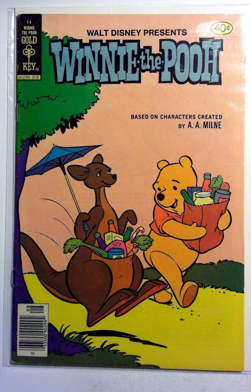 Winnie-the-Pooh #14 (1979) Western Publishing Winnie the Pooh 1st Print Comic