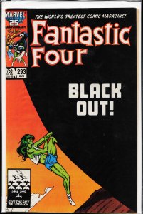 Fantastic Four #293 (1986) Fantastic Four