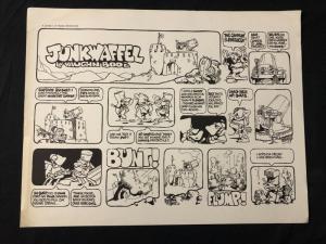 Junkwaffel By Vaughn Bode 22x17 Poster underground comix