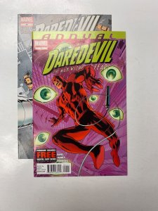 2 MARVEL comic book Daredevil #22 Daredevil Annual #1 77 KM9