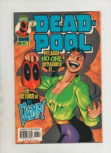 Deadpool #6 - Vamp Cover - (Grade 8.0) 1997
