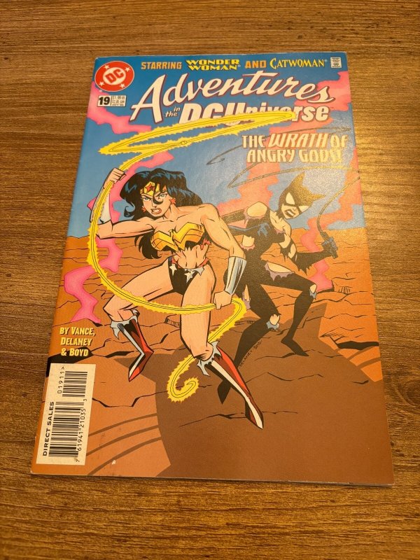 Adventures In The DC Universe # 19 VF DC Comic Book 1st Print 2 J408