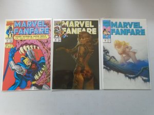 Marvel Fanfare lot 43 different from #1-59 6.0 FN (1982-91 1st Series)