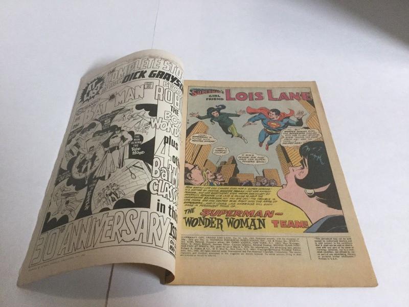 Superman’s Girlfriend Lois Lane 93 Vg- Very Good- 3.5 Water Damage DC Silver Age