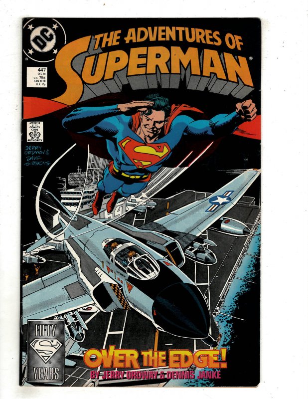 Adventures of Superman #447 (1988) YY7