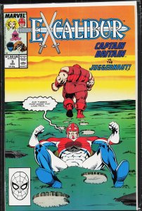 Excalibur #3 (1988) Excalibur