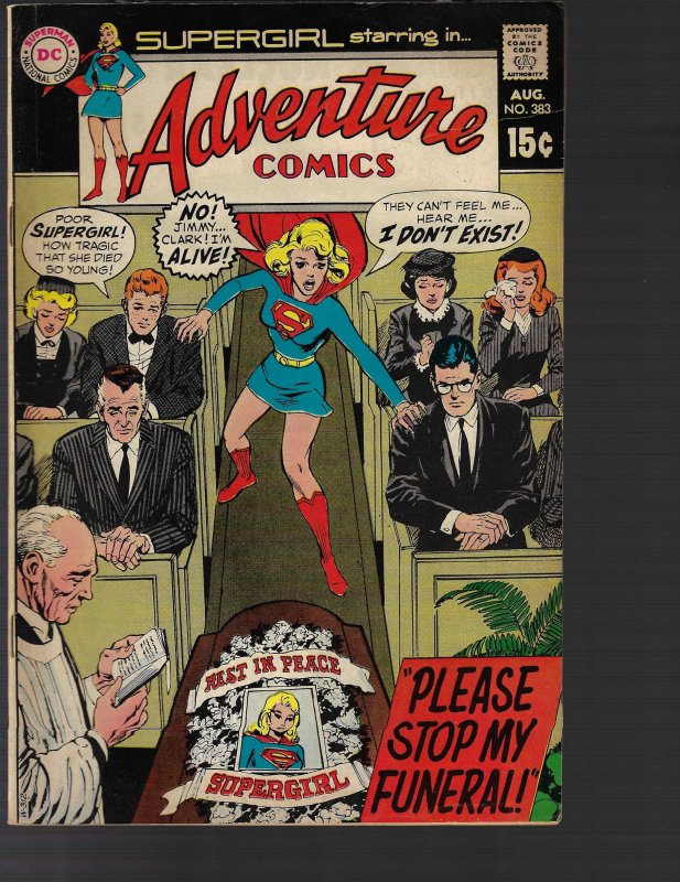 Adventure Comics #383 (DC, 1969) FN/VF