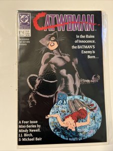 CATWOMAN  1984 1st Mini Series #1-4 Complete Set Full Run DC (1989) 