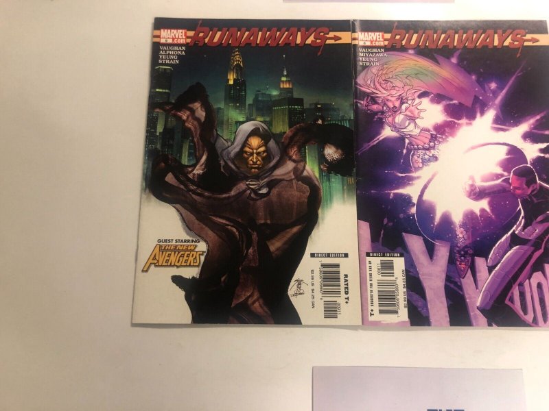 2 Runaways Marvel Comic Books # 8 9 Hulk Thor  16 KE6