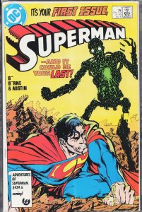 Superman #1 (1987) Superman