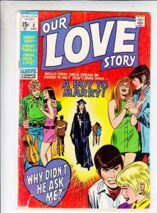 Our Love Story #8 (Dec-70) VG Affordable-Grade 