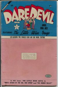 Daredevil #82 1951-Lev Gleason-Frank Frazetta-Little Wise Guys-VG