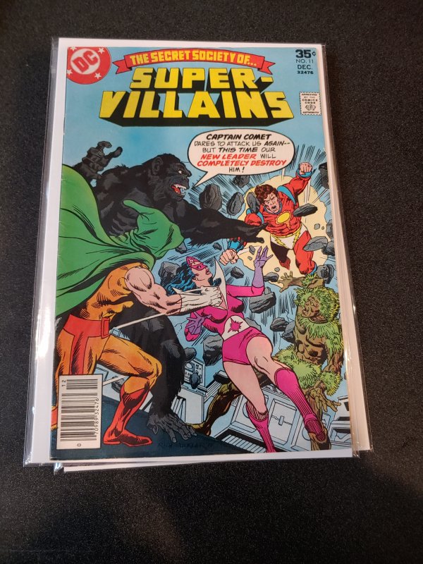 the secret society of super villains comic book