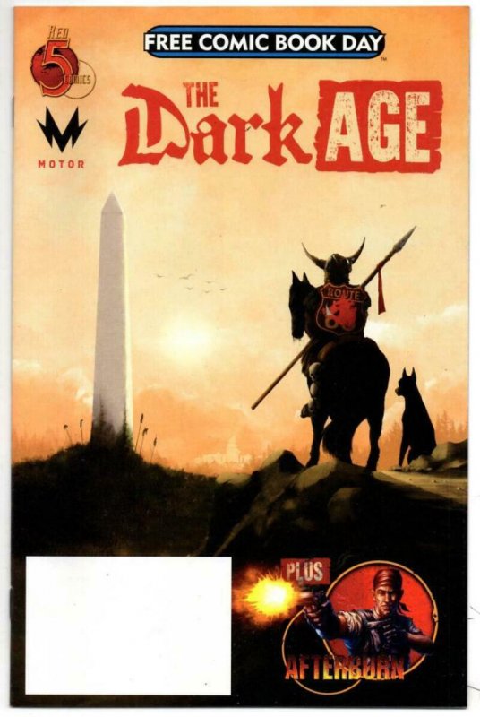 DARK AGE / AFTERBURN #1, Promo FCBD, 2019, NM Red 5 Comics