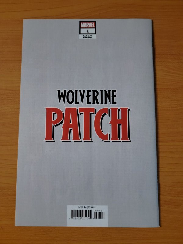 Wolverine: Patch #1 Variant Cover ~ NEAR MINT NM ~ 2022 Marvel Comics